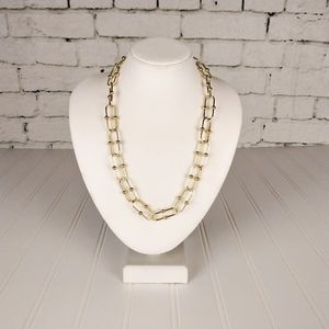 Dvacaman Helena 14K Gold Plated Chain Necklace